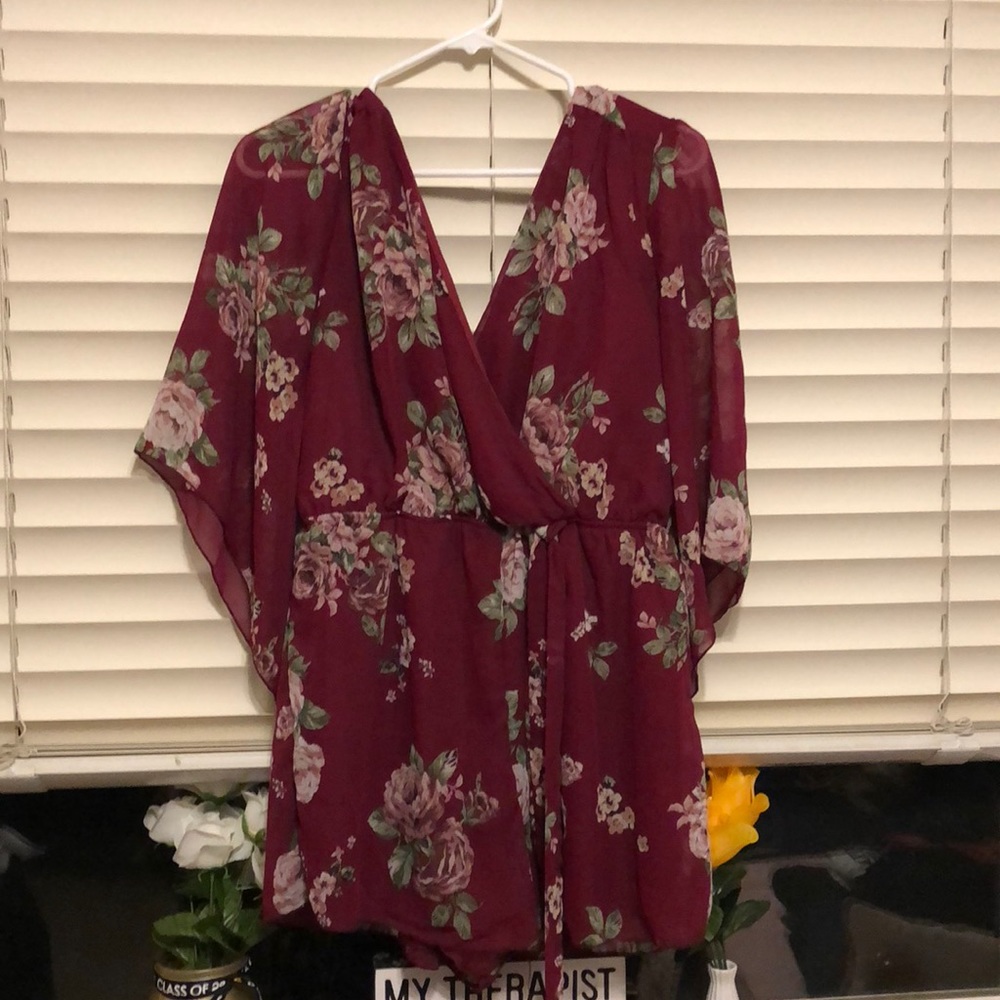 Floral romper